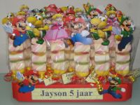 Mario en vrienden snoepstokjes